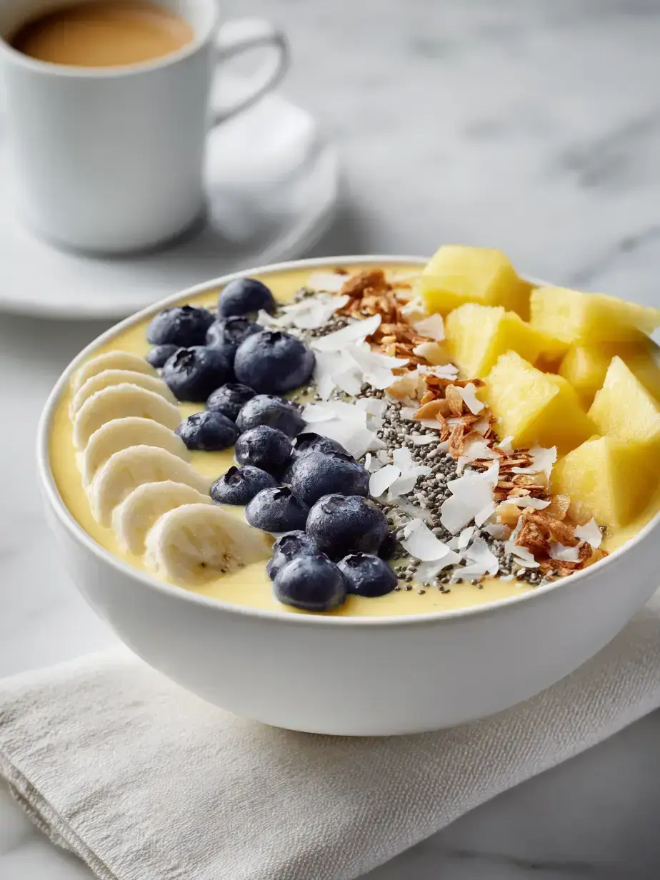 How to Make Tropical Smoothie Bowl