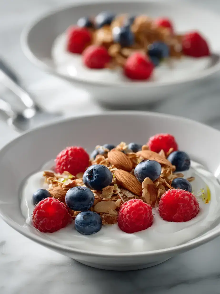 How to Make a vegan berry parfait