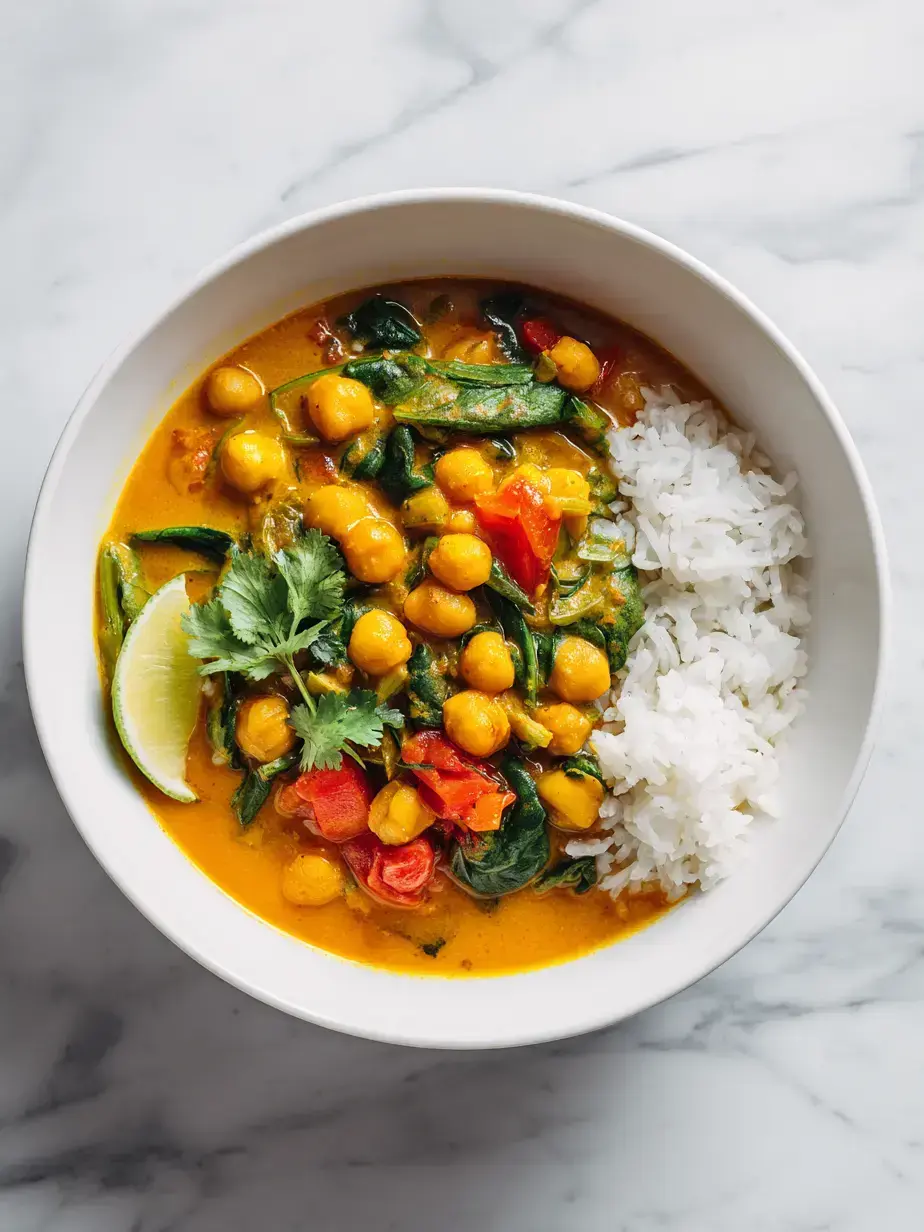 How to Make Vegan Chickpea Curry