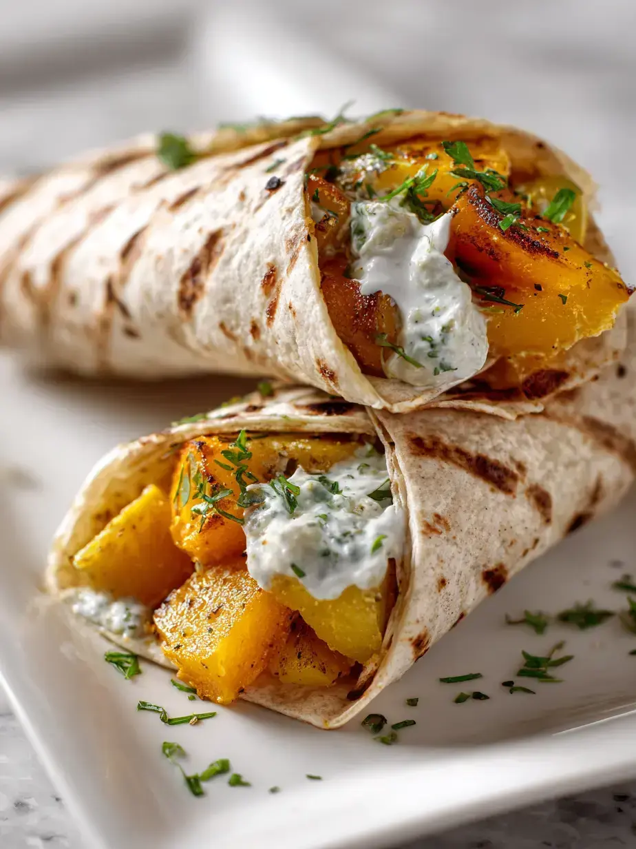 How to Make Vegan Pumpkin Wraps