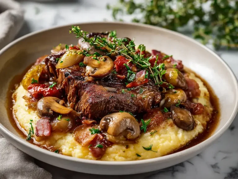 Easy Beef Bourguignon