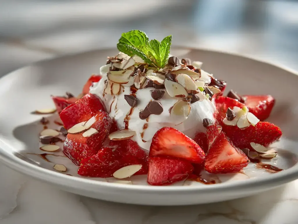 Easy Chocolate Strawberry Yogurt Clusters