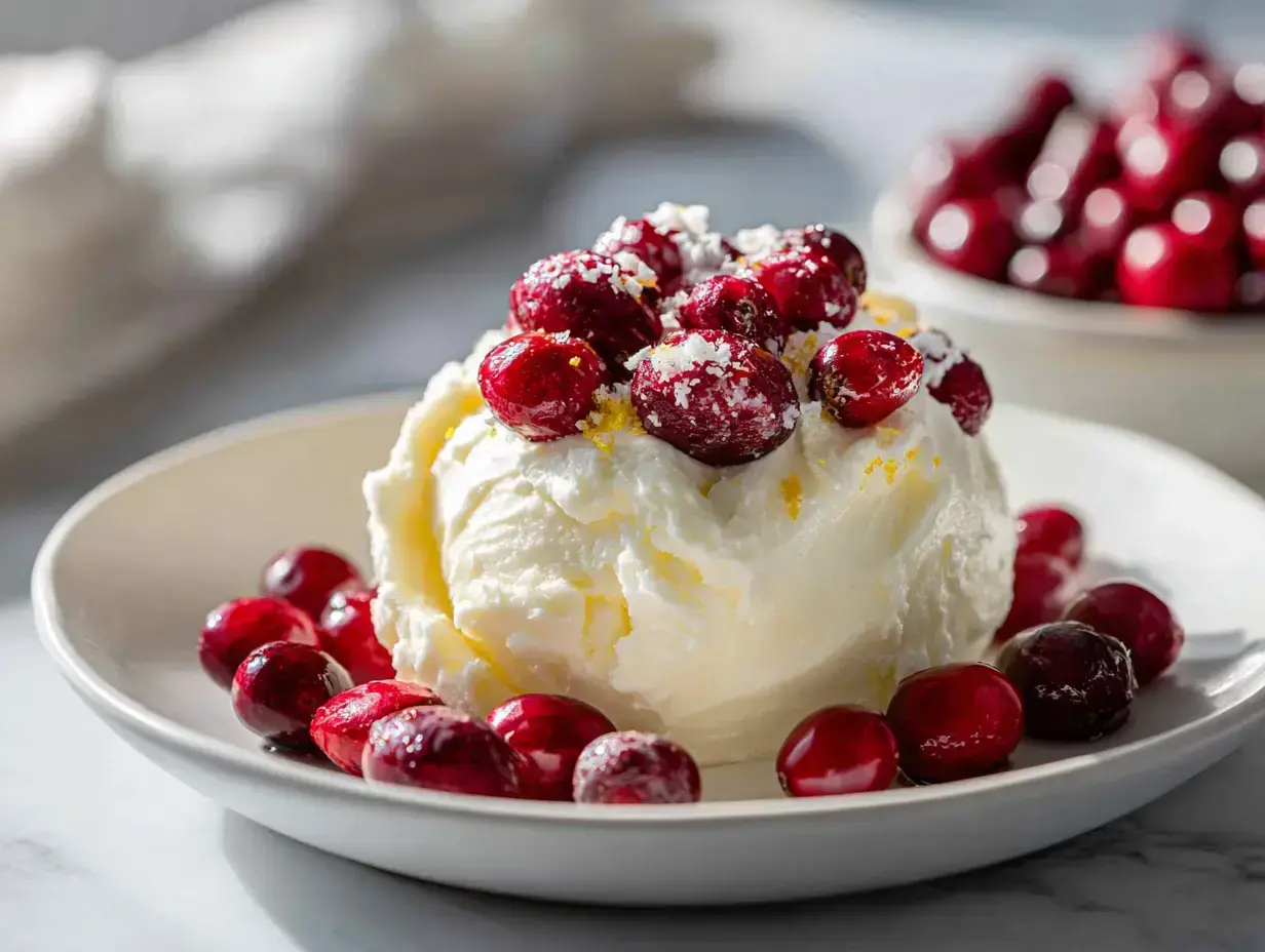 Christmas Cranberry Honey Butter recipe finished dish