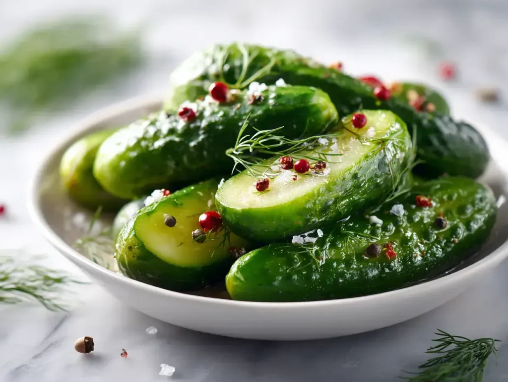 Easy Garlic Dill Pickles