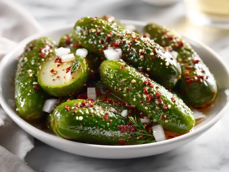 Easy Famous Dave's Copycat Sweet and Spicy Pickles