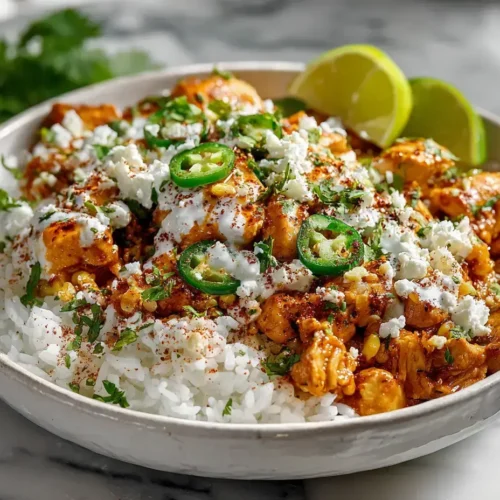 Easy Flavorful Street Corn Chicken Rice Bowl Recipes