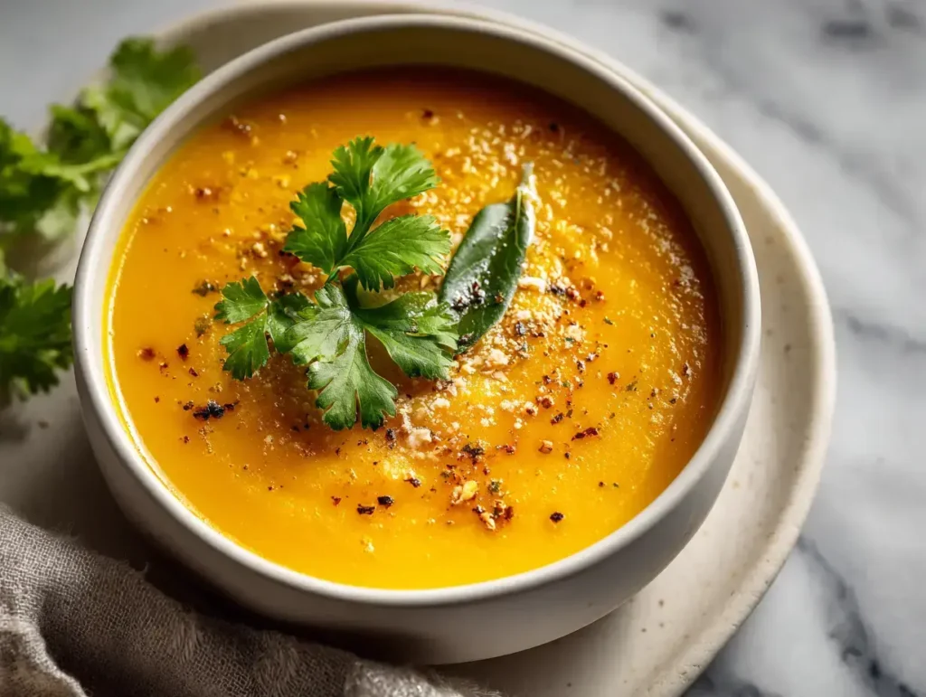 Healing Golden Lemon Lentil Soup
