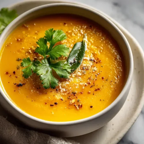 Easy Healing Golden Lemon Lentil Soup
