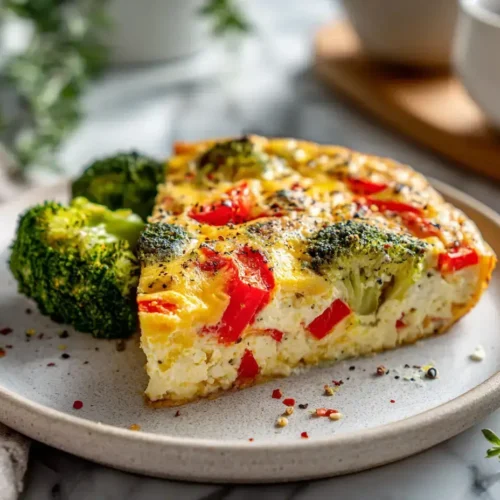Easy High-Protein Veggie Bake with Cottage Cheese