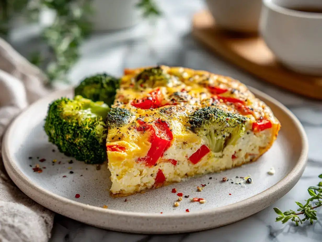 High-Protein Veggie Bake with Cottage Cheese recipe finished dish