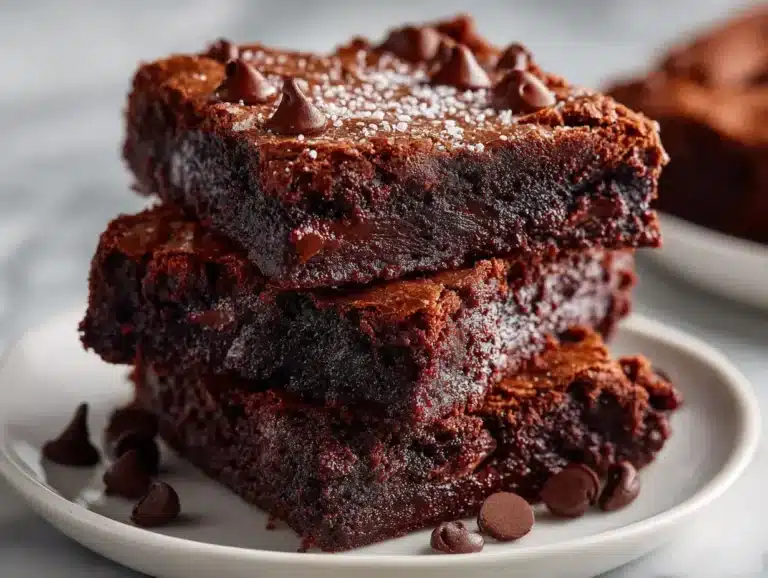 Easy Letterbox Brownies