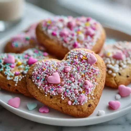 Easy Love-Lock Valentines Cookies