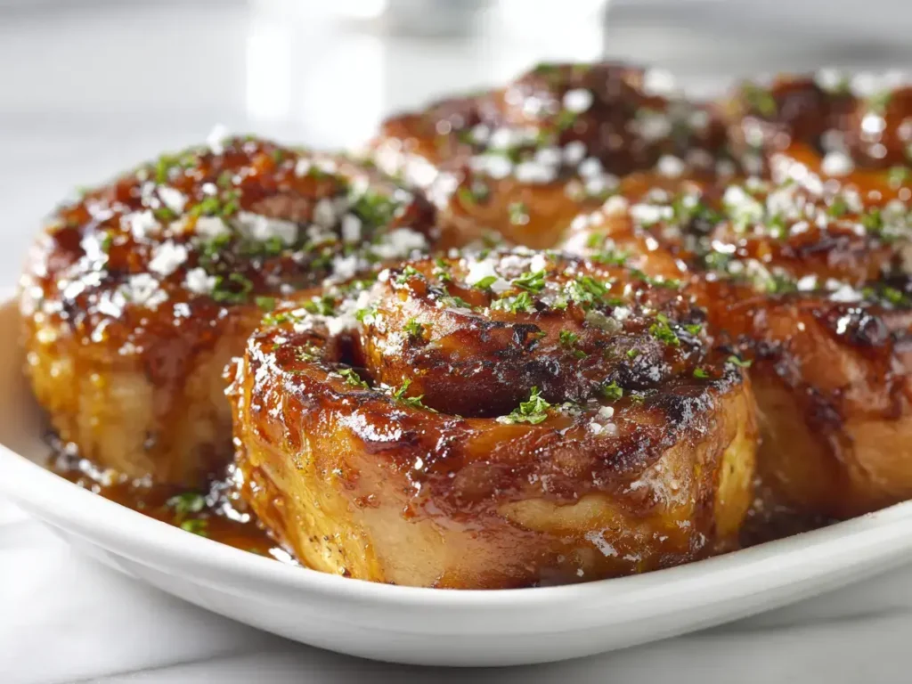 Gooey Date Caramel Rolls