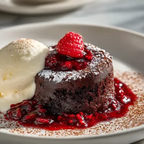 Easy Raspberry Chocolate Truffle