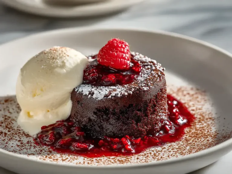 Easy Raspberry Chocolate Truffle