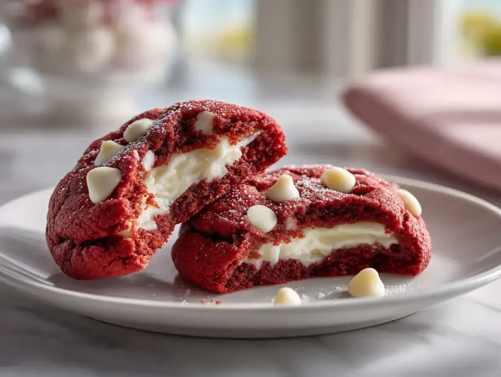 Red Velvet Crumbl Cookie Copycat Recipe