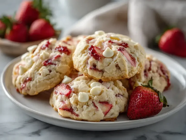 Easy Strawberry Cheesecake Cookies Recipe with Homemade Jam