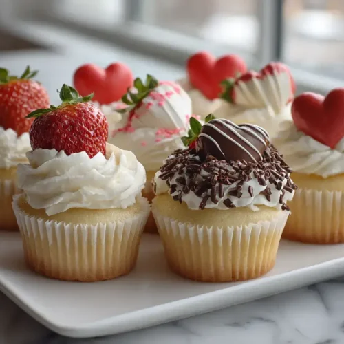 Easy Valentines Day Cupcakes