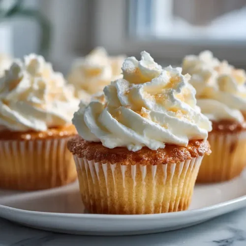 Easy Vanilla Bean Crème Brûlée Cupcakes
