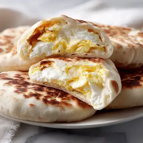 Easy Vegan Breakfast Pitas