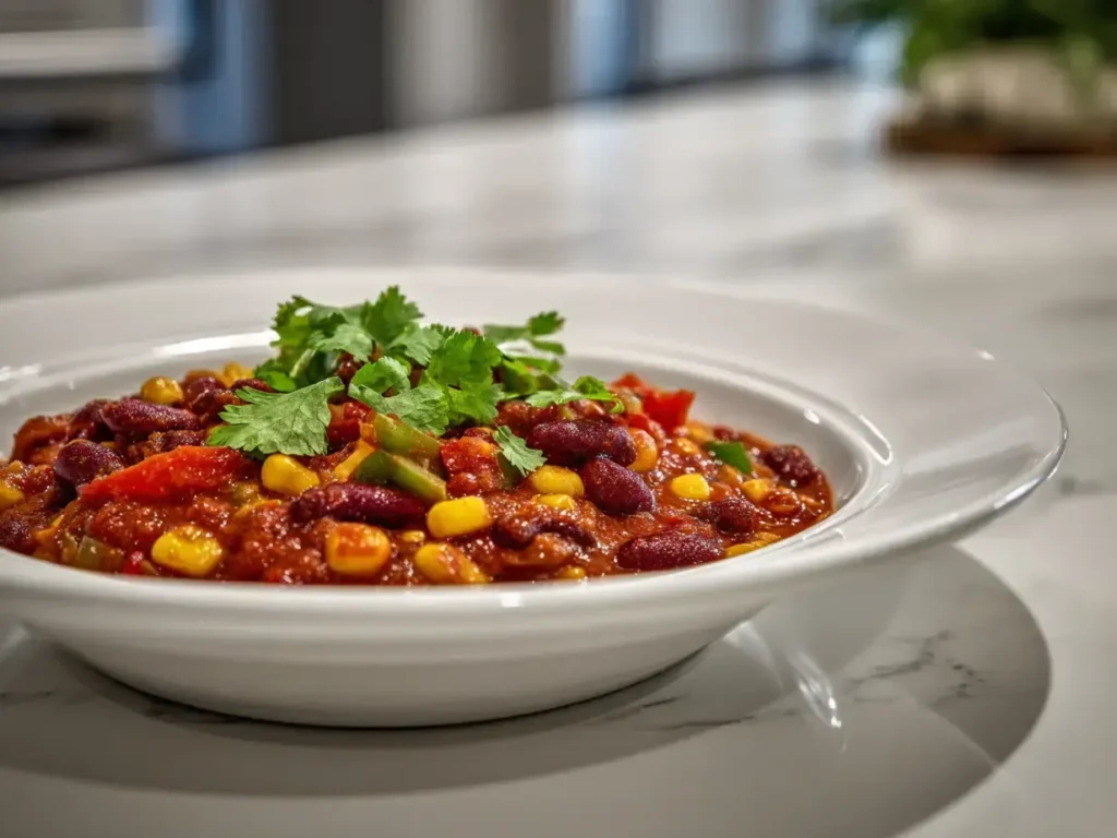 Easy Vegan Summer Chili