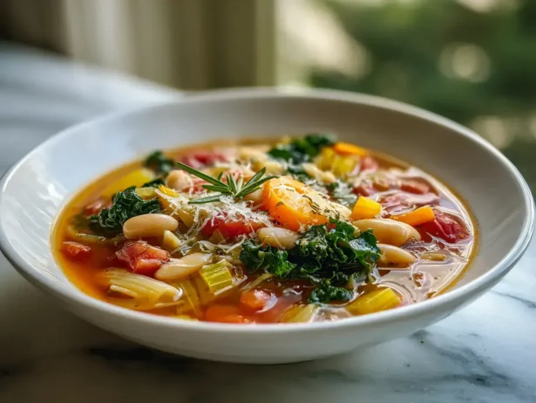 Easy Winter Minestrone Soup