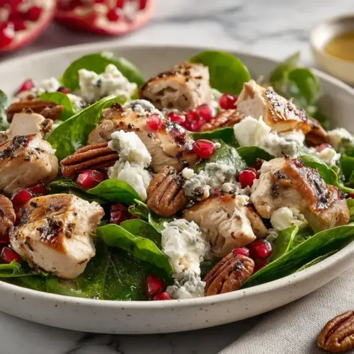 Easy Winter Salad with Pomegranate