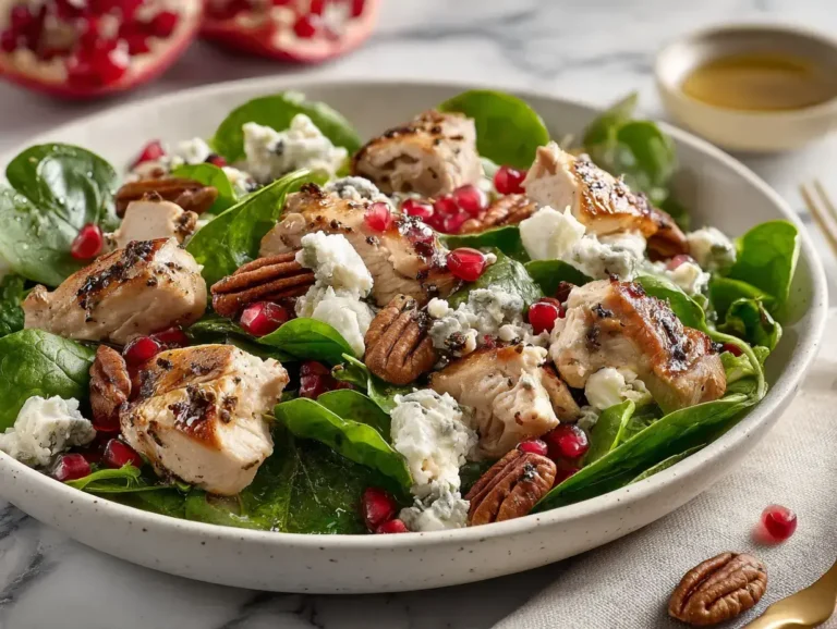 Easy Winter Salad with Pomegranate