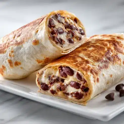 Easy bean and cheese burrito vegan