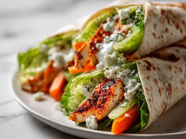 Easy buffalo chicken wrap recipe