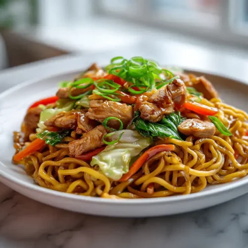 Easy chow mein noodles