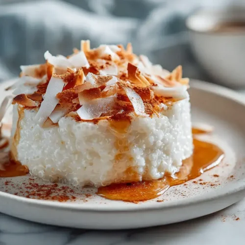 Easy coconut quinoa pudding