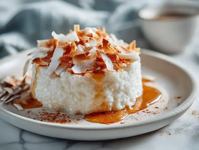 Easy coconut quinoa pudding