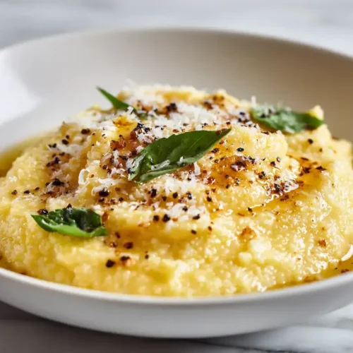 Easy creamy polenta recipe