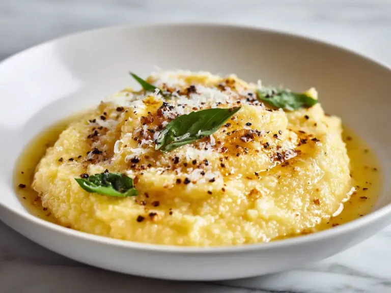 Easy creamy polenta recipe
