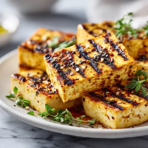 Easy grilled tofu