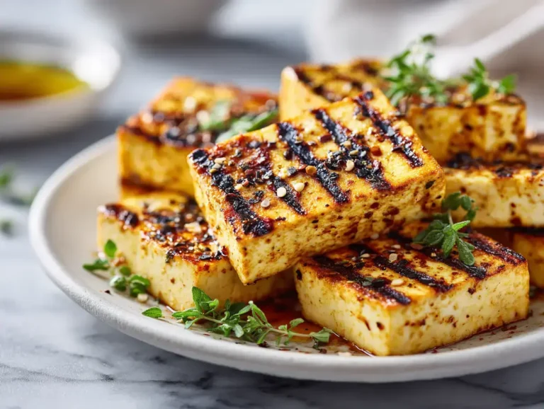 Easy grilled tofu