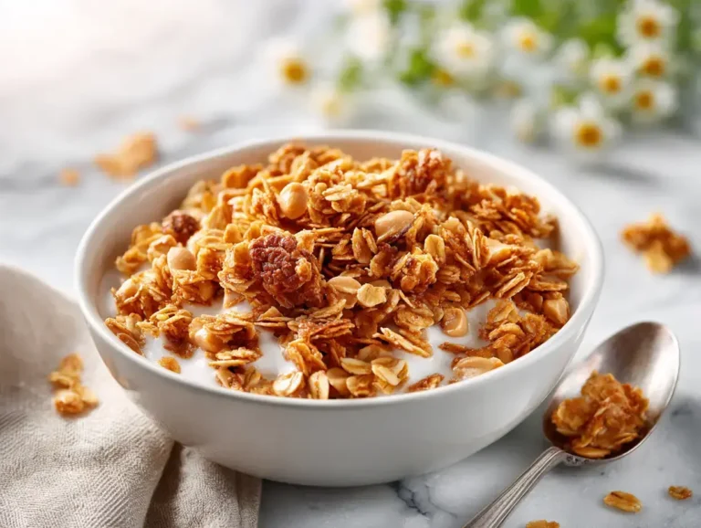 Easy peanut butter granola