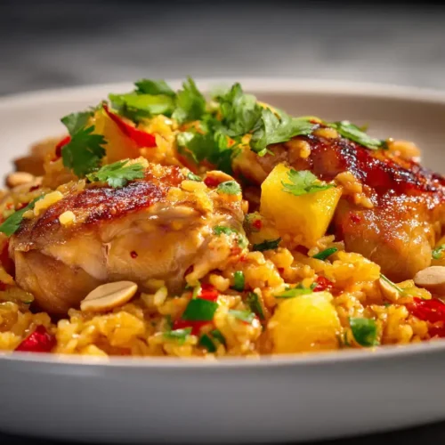 Easy pineapple fried rice