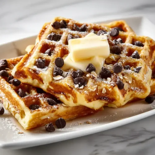 Easy protein waffles