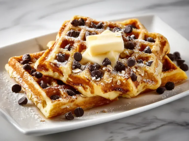 Easy protein waffles