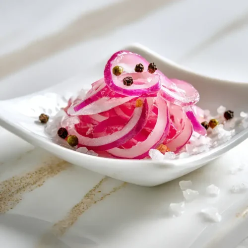 Easy quick pickled red onions