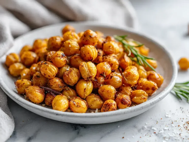 Easy seasoned roasted chickpeas