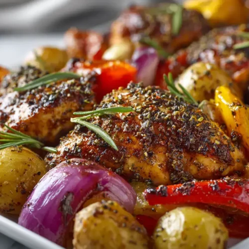 Easy sheet pan chicken