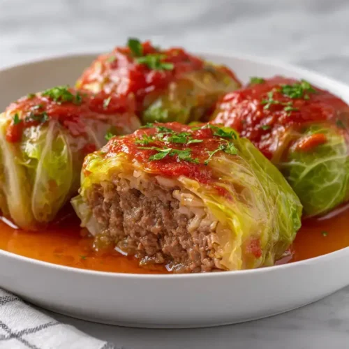 Easy stuffed cabbage rolls