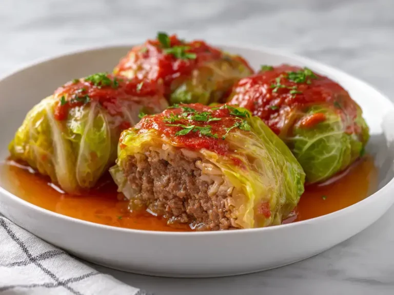 Easy stuffed cabbage rolls