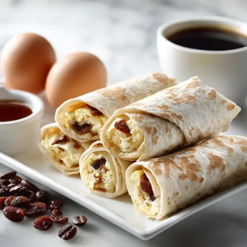 Easy vegan breakfast burritos