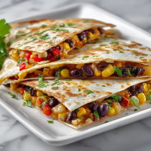 Easy vegan breakfast quesadilla