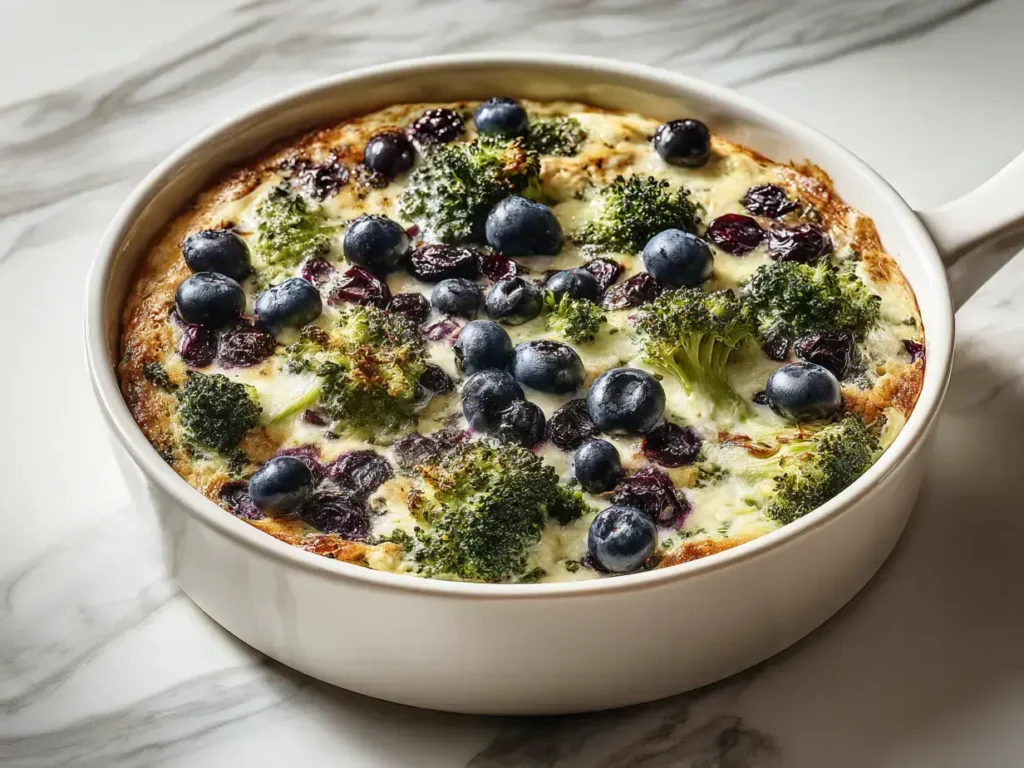 Easy vegan broccoli casserole