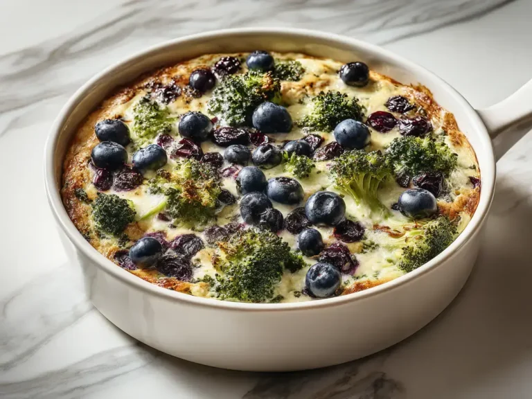 Easy vegan broccoli casserole